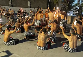Bali fire dance tour